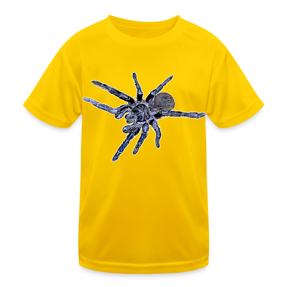 Kinder Funktions-T-Shirt Pterinopelma sazimai - Eigelb