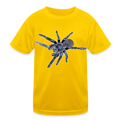 Kinder Funktions-T-Shirt Pterinopelma sazimai - Eigelb