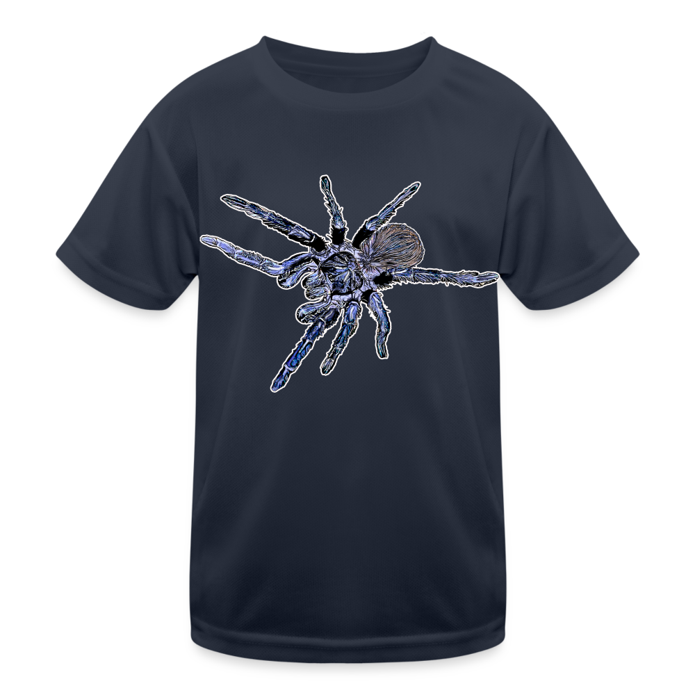 Kinder Funktions-T-Shirt Pterinopelma sazimai - Navy