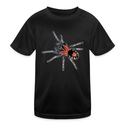 Kinder Funktions-T-Shirt Cyriocosmus elegans - Schwarz