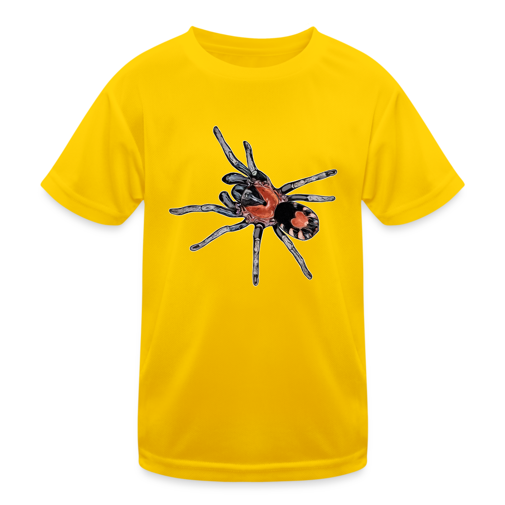 Kinder Funktions-T-Shirt Cyriocosmus elegans - Eigelb