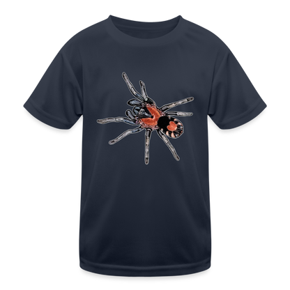 Kinder Funktions-T-Shirt Cyriocosmus elegans - Navy