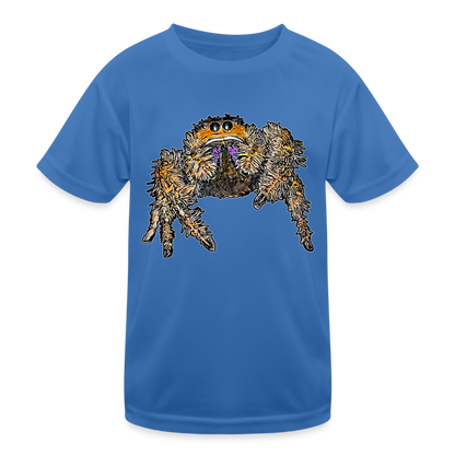 Kinder Funktions-T-Shirt Phidippus regius Everglades female - Königsblau