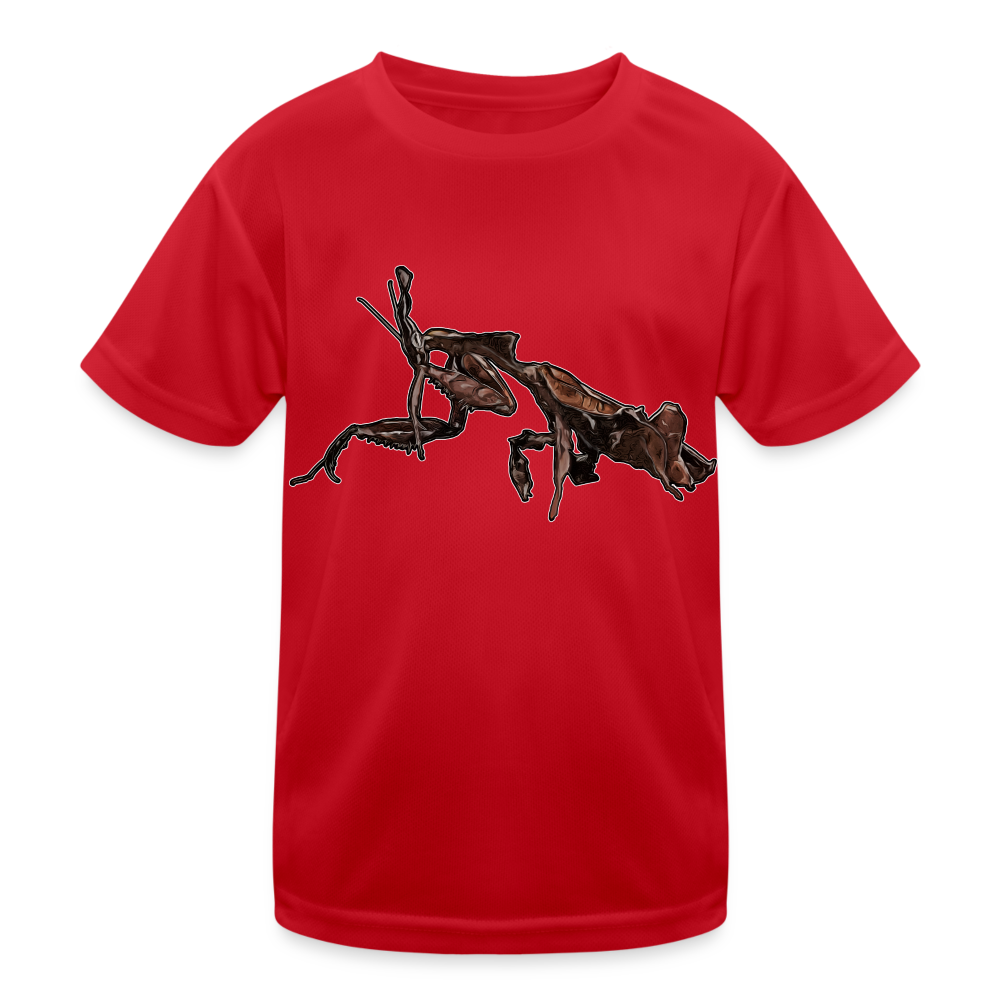Kinder Funktions-T-Shirt Phyllocrania paradoxa female 2 - Rot