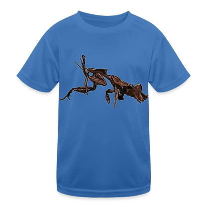 Kinder Funktions-T-Shirt Phyllocrania paradoxa female 2 - Königsblau