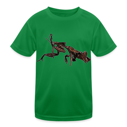 Kinder Funktions-T-Shirt Phyllocrania paradoxa female 2 - Kelly Green
