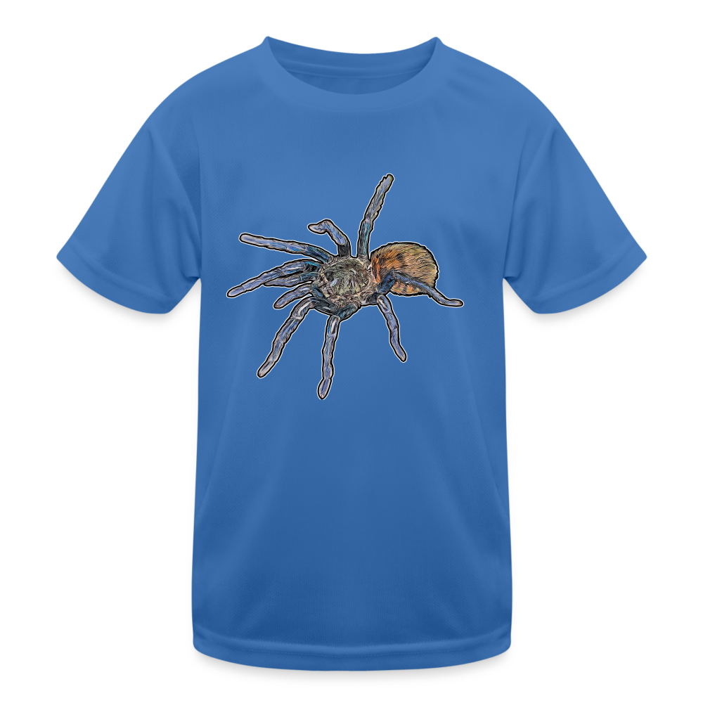 Kinder Funktions-T-Shirt Chromatopelma cyaneopubescens - Königsblau
