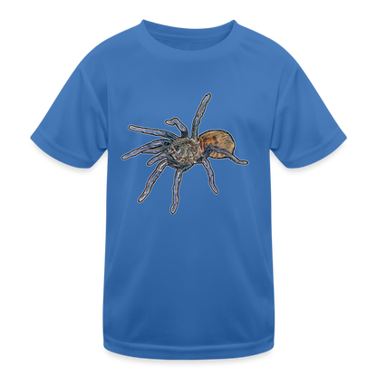 Kinder Funktions-T-Shirt Chromatopelma cyaneopubescens - Königsblau