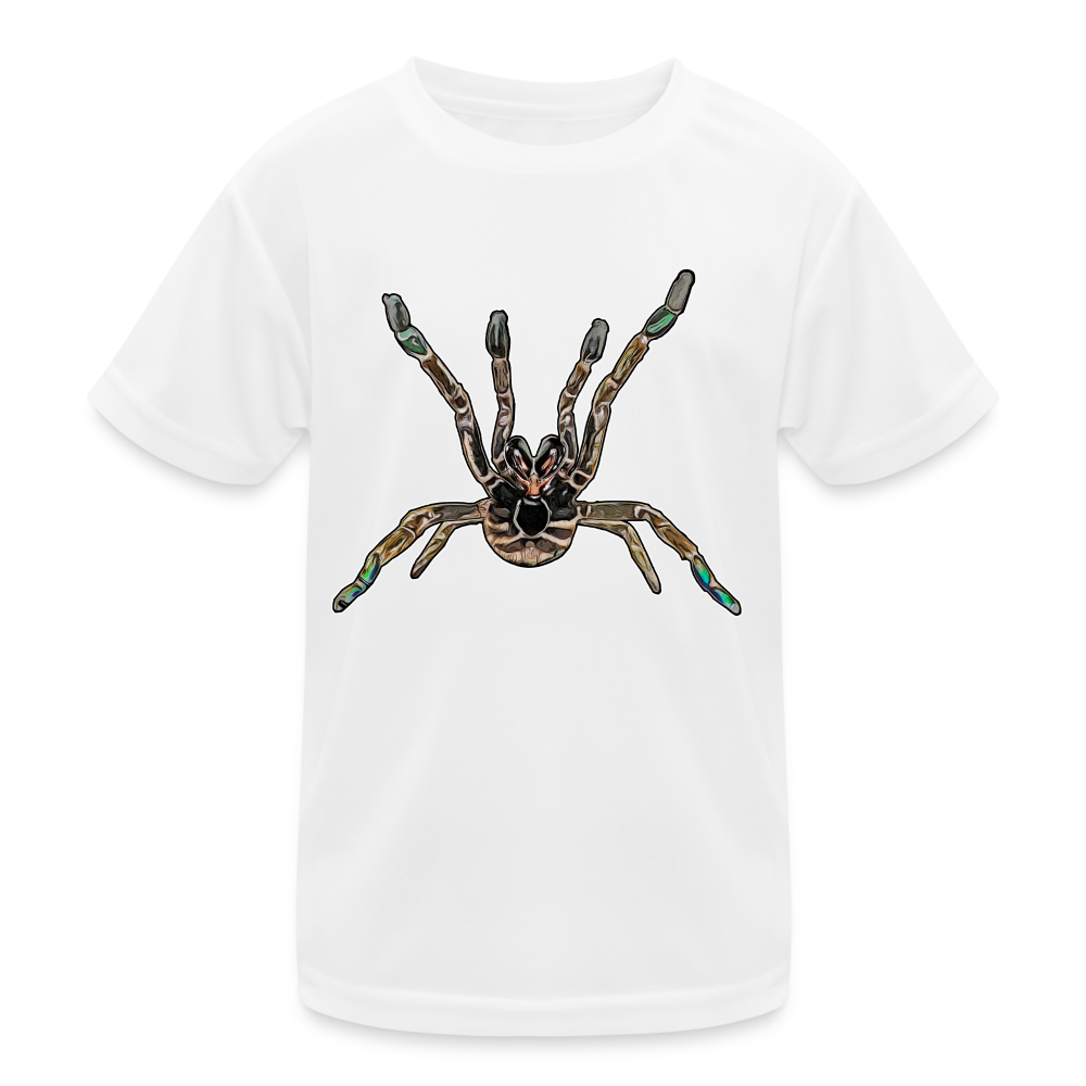 Kinder Funktions-T-Shirt Pterinochilus murinus tcf - weiß