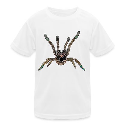 Kinder Funktions-T-Shirt Pterinochilus murinus tcf - weiß