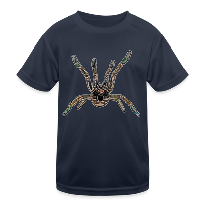 Kinder Funktions-T-Shirt Pterinochilus murinus tcf - Navy