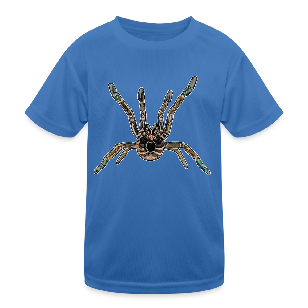Kinder Funktions-T-Shirt Pterinochilus murinus tcf - Königsblau