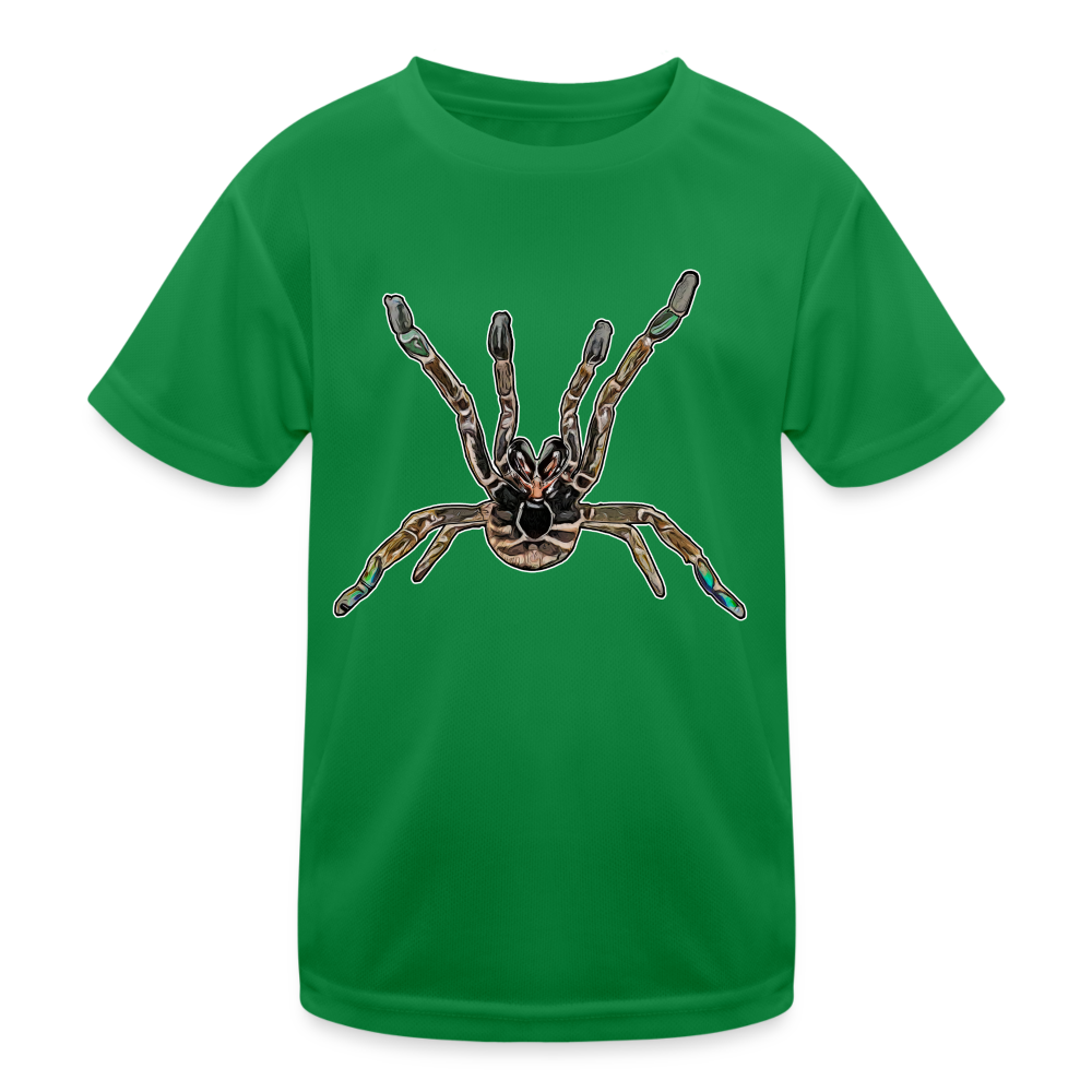Kinder Funktions-T-Shirt Pterinochilus murinus tcf - Kelly Green