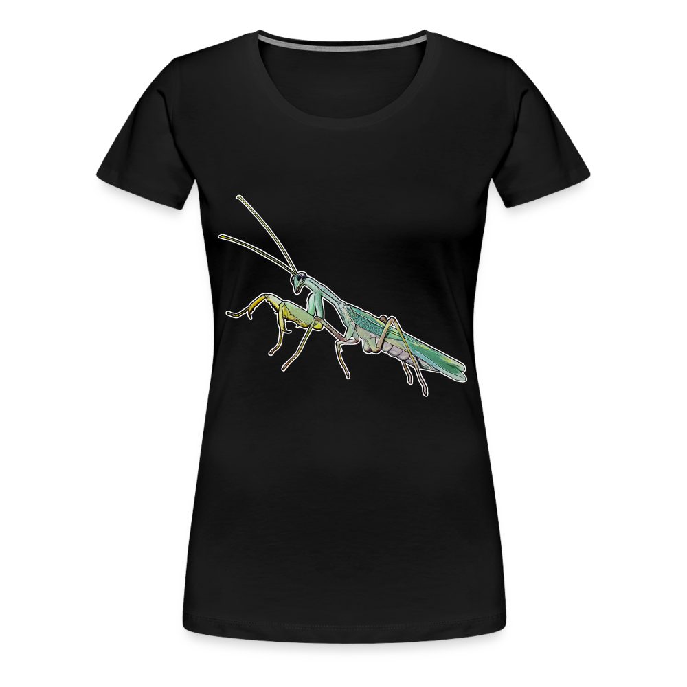 Frauen Basic T-Shirt Sphodromantis lineola male - Schwarz