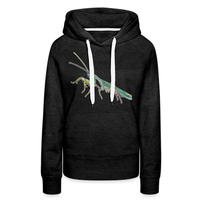 Frauen Hoodie Sphodromantis lineola male - Anthrazit