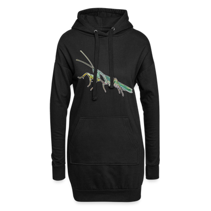 Hoodie-Kleid Sphodromantis lineola male - Schwarz