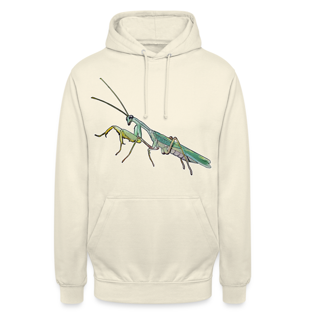 Unisex Hoodie Sphodromantis lineola male - Vanille-Milchshake
