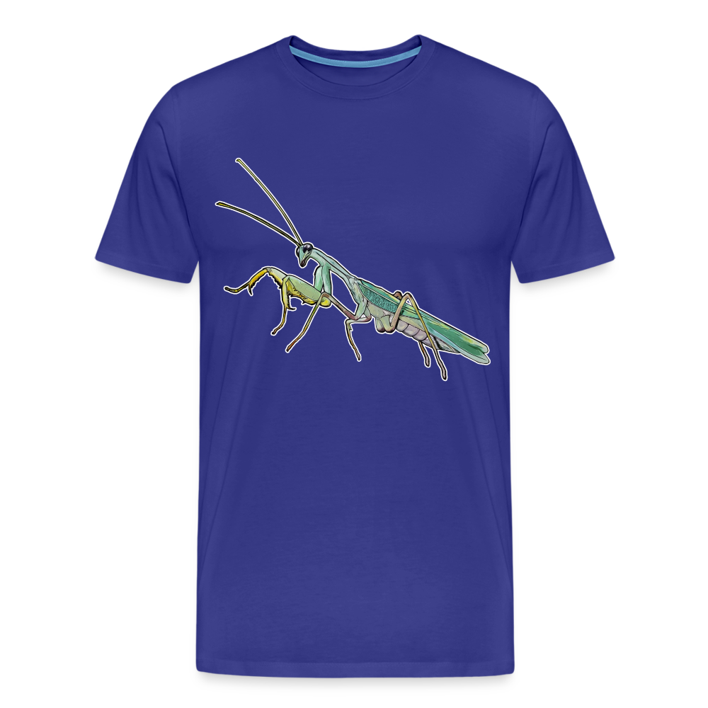 Männer Basic T-Shirt Sphodromantis lineola male - Königsblau