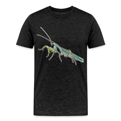 Männer Basic T-Shirt Sphodromantis lineola male - Anthrazit