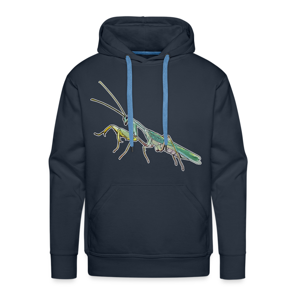 Männer Hoodie Sphodromantis lineola male - Navy