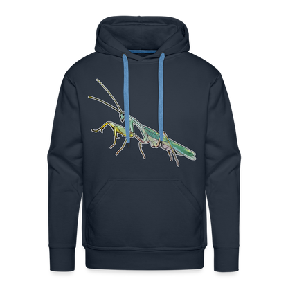 Männer Hoodie Sphodromantis lineola male - Navy