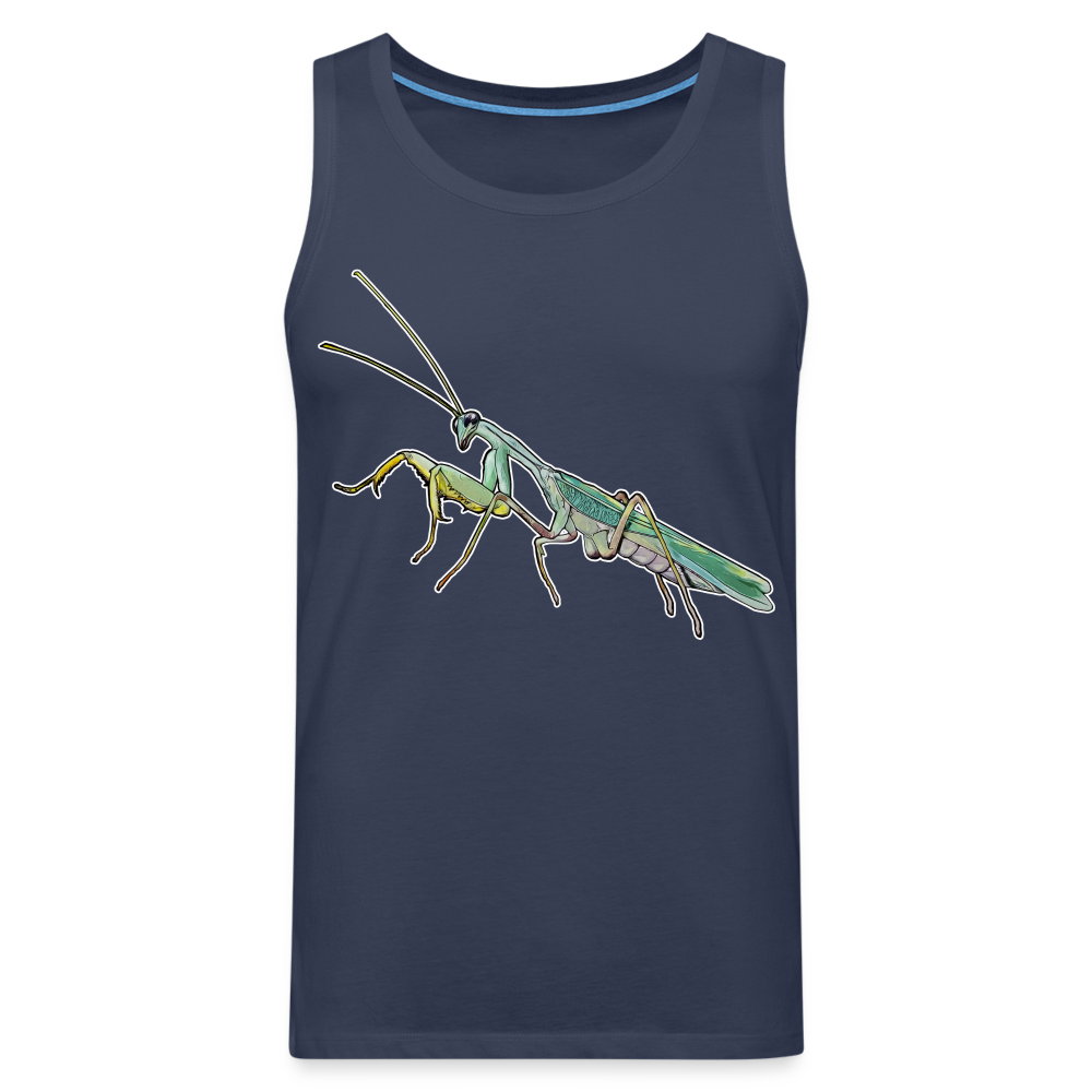 Männer Tank Top Sphodromantis lineola male - Navy