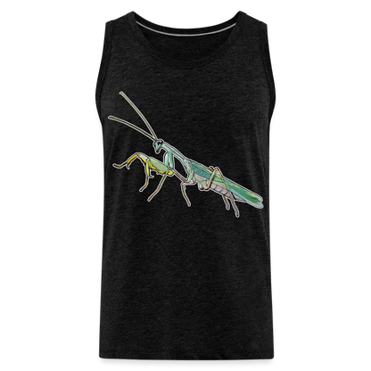 Männer Tank Top Sphodromantis lineola male - Anthrazit