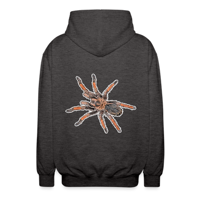 Unisex Zip-Hoodie Brachypelma emilia - Anthrazit