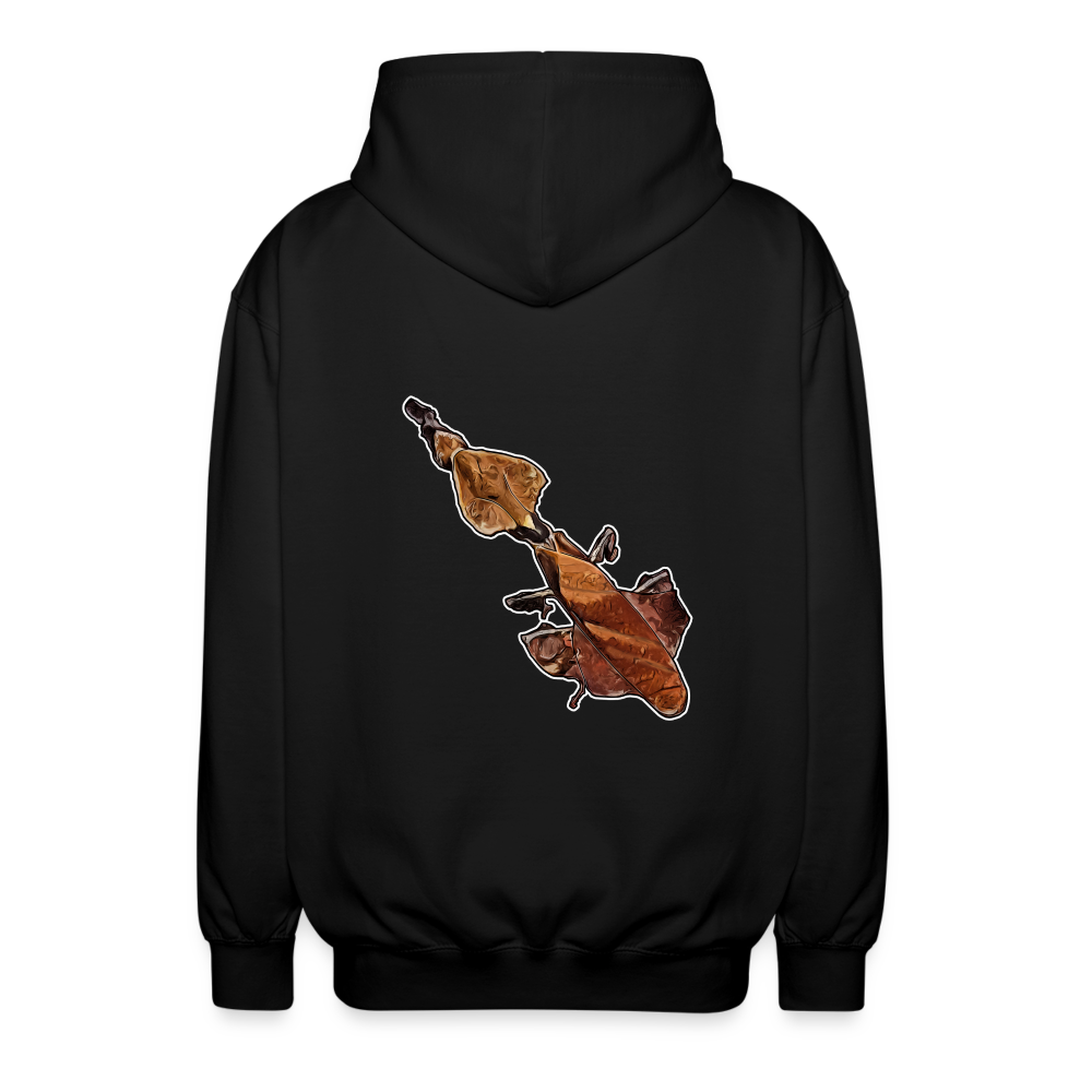 Unisex Zip-Hoodie Phyllocrania paradoxa female - Schwarz