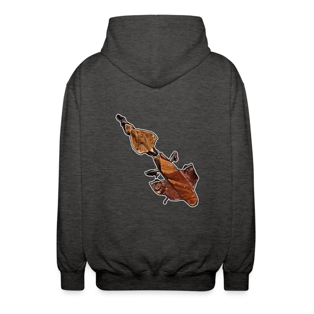 Unisex Zip-Hoodie Phyllocrania paradoxa female - Anthrazit