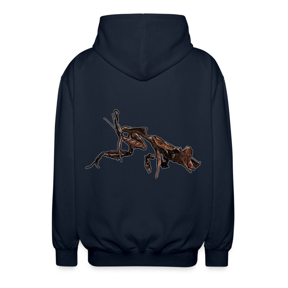 Unisex Zip-Hoodie Phyllocrania paradoxa female 2 - Navy