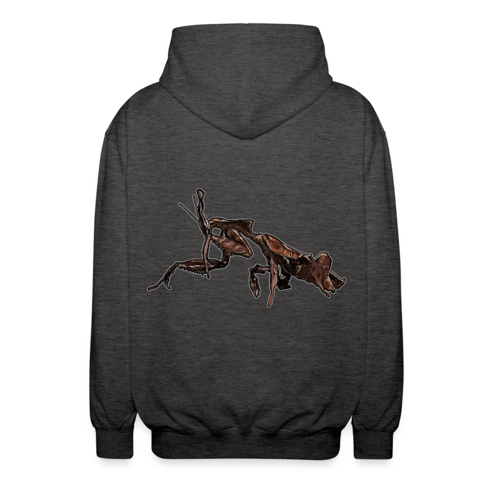 Unisex Zip-Hoodie Phyllocrania paradoxa female 2 - Anthrazit