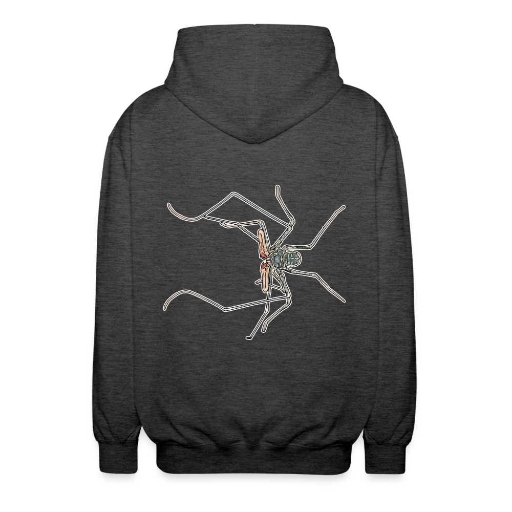 Unisex Zip-Hoodie Euphrynichus bacillifer - Anthrazit