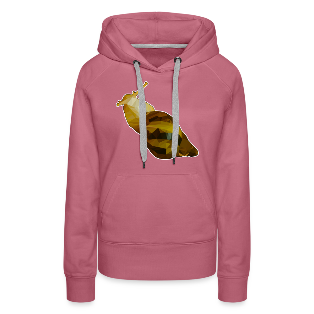 Frauen Hoodie Achatina reticulata Low Poly - Malve
