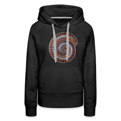Frauen Hoodie Archispirostreptus gigas - Schwarz