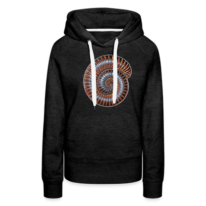 Frauen Hoodie Archispirostreptus gigas - Anthrazit