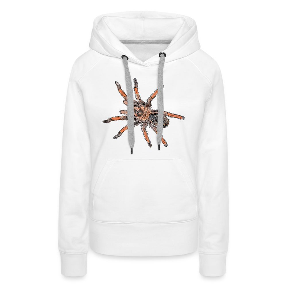 Frauen Hoodie Brachypelma emilia - weiß