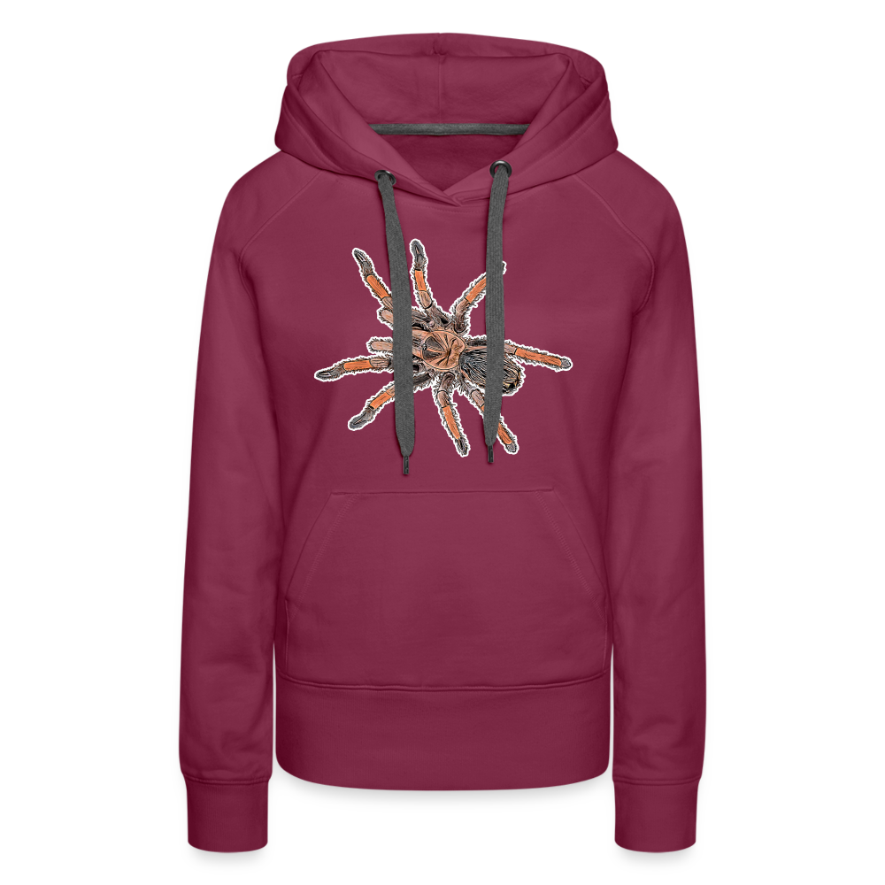Frauen Hoodie Brachypelma emilia - Bordeaux