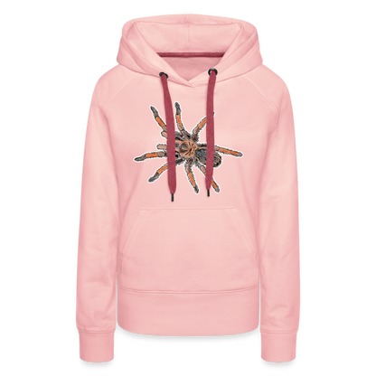 Frauen Hoodie Brachypelma emilia - Kristallrosa