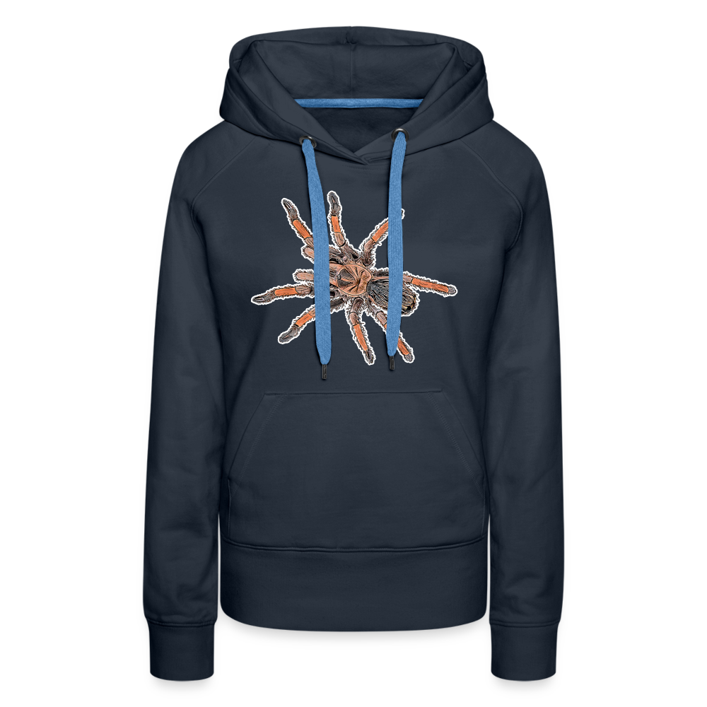 Frauen Hoodie Brachypelma emilia - Navy
