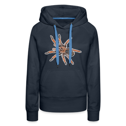 Frauen Hoodie Brachypelma emilia - Navy