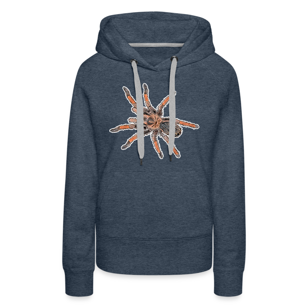 Frauen Hoodie Brachypelma emilia - Jeansblau