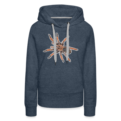 Frauen Hoodie Brachypelma emilia - Jeansblau