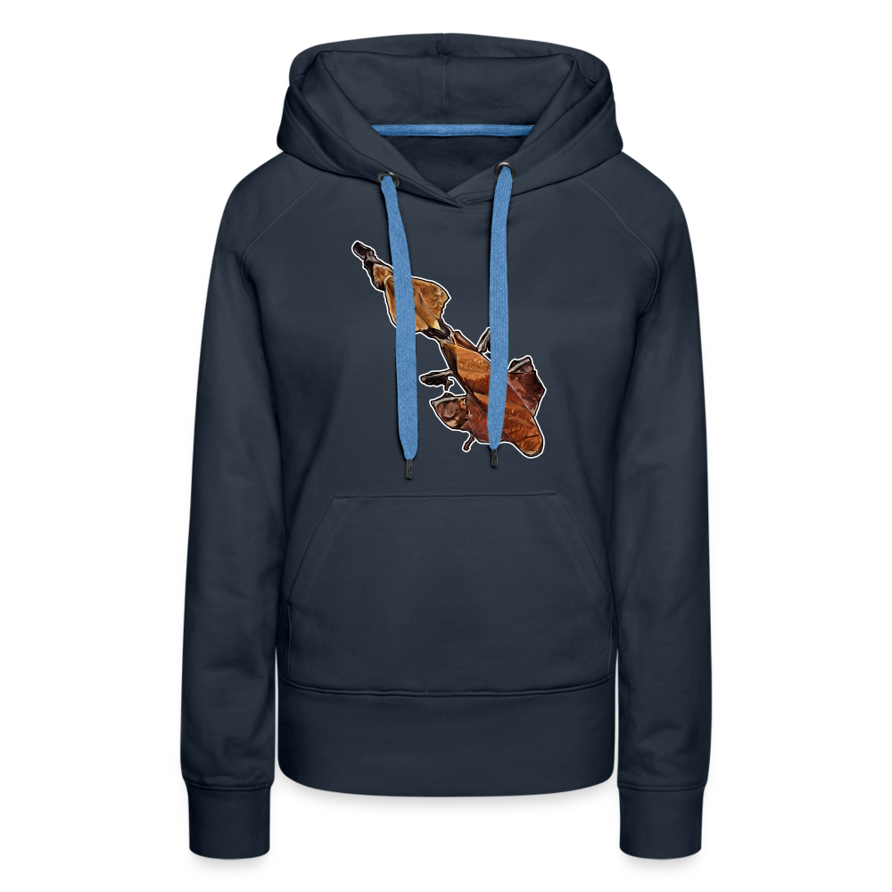 Frauen Hoodie Phyllocrania paradoxa female - Navy