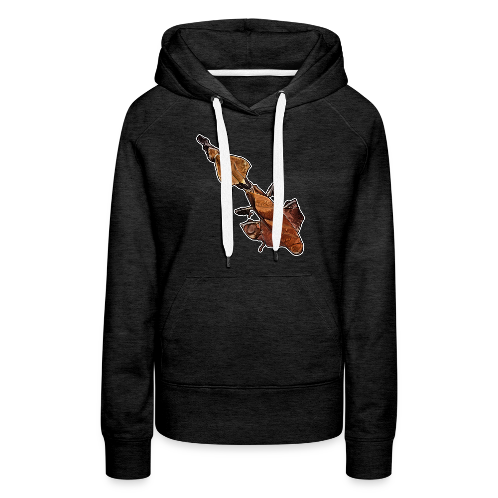 Frauen Hoodie Phyllocrania paradoxa female - Anthrazit