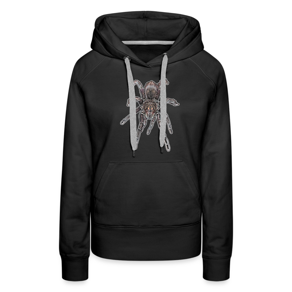 Frauen Hoodie Pamphobeteus sp Machala juvenile - Schwarz