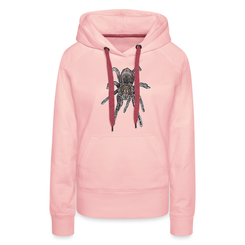 Frauen Hoodie Pamphobeteus sp Machala juvenile - Kristallrosa