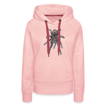 Frauen Hoodie Pamphobeteus sp Machala juvenile - Kristallrosa