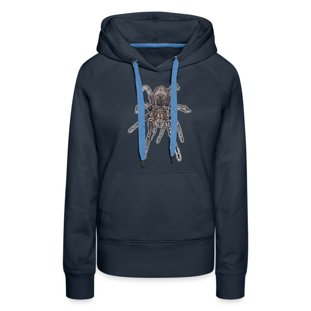 Frauen Hoodie Pamphobeteus sp Machala juvenile - Navy
