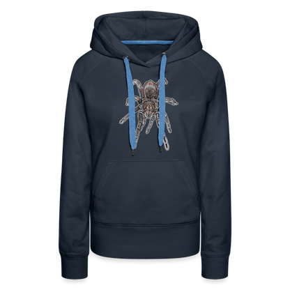 Frauen Hoodie Pamphobeteus sp Machala juvenile - Navy